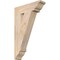 Ekena Millwork Traditional Traditional Smooth Bracket, Douglas Fir, 3 1/2"W x 14"D x 22"H BKT04X14X22TRA01SDF - alternate 1